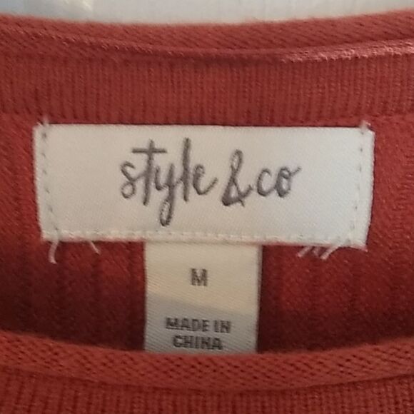 Style & Co sweater size medium - Picture 3 of 3